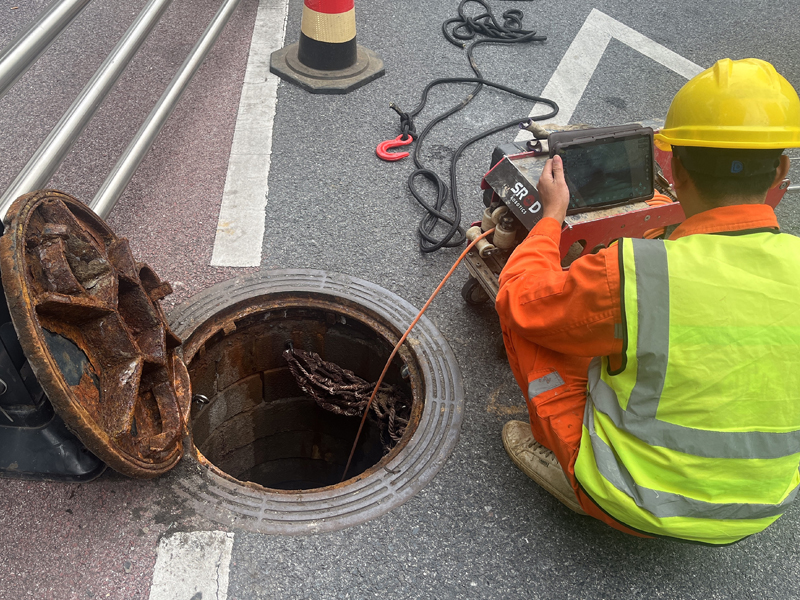 六合区市政管道内窥检测